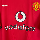 Shop 2002/04 MANCHESTER UNITED BECKHAM #7 HOME SHIRT (L) NIKE, classic football shirts, vintage football shirts & retro soccer jerseys at Cult Kits