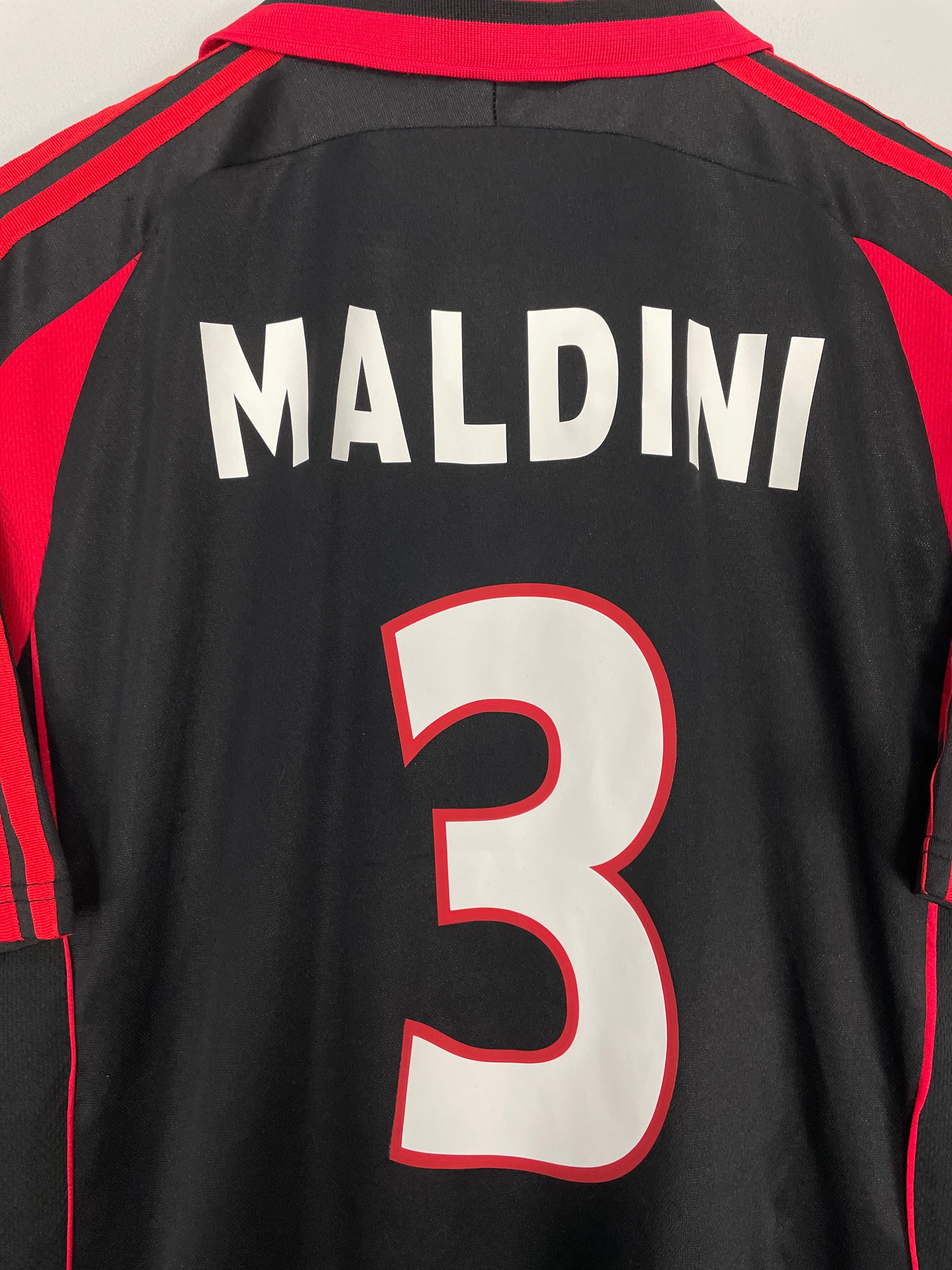 Shop 2000/01 AC MILAN MALDINI #3 THIRD SHIRT (M) ADIDAS, classic football shirts, vintage football shirts & retro soccer jerseys at Cult Kits