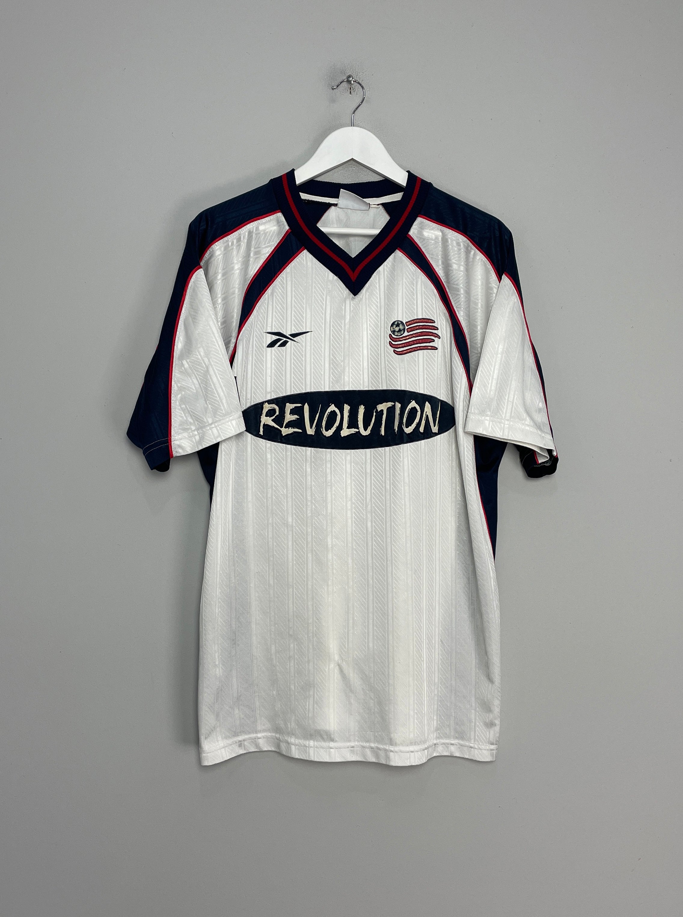 Shop 1998/99 NEW ENGLAND REVOLUTION (L) REEBOK, classic football shirts, vintage football shirts & retro soccer jerseys at Cult Kits