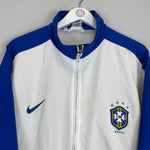 Shop 1998/00 BRAZIL TRACK JACKET (XXL) NIKE, classic football shirts, vintage football shirts & retro soccer jerseys at Cult Kits