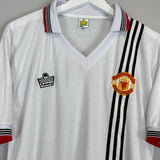 1977/78 MANCHESTER UNITED *RE-ISSUE* AWAY SHIRT (L) ADMIRAL