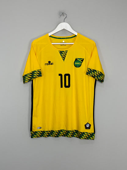 2015/18 JAMAICA MCANNUFF #10 HOME SHIRT (M) ROMAI