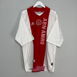 Shop 2001/02 AJAX ZLATAN #9 HOME SHIRT (XXL) ADIDAS, classic football shirts, vintage football shirts & retro soccer jerseys at Cult Kits