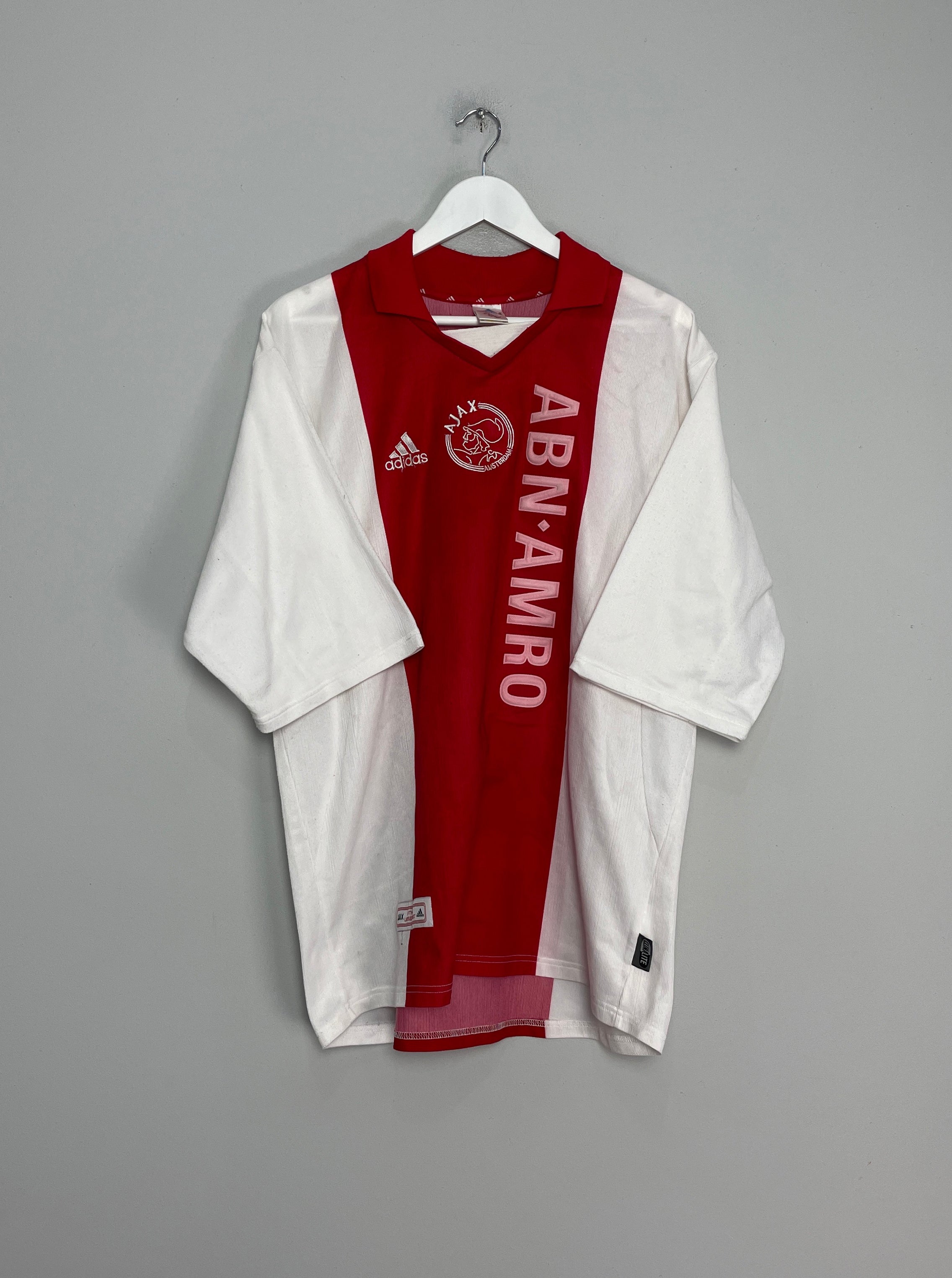 Shop 2001/02 AJAX ZLATAN #9 HOME SHIRT (XXL) ADIDAS, classic football shirts, vintage football shirts & retro soccer jerseys at Cult Kits