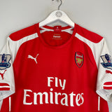 Shop 2014/15 ARSENAL WALCOTT #14 HOME SHIRT (L) PUMA, classic football shirts, vintage football shirts & retro soccer jerseys at Cult Kits