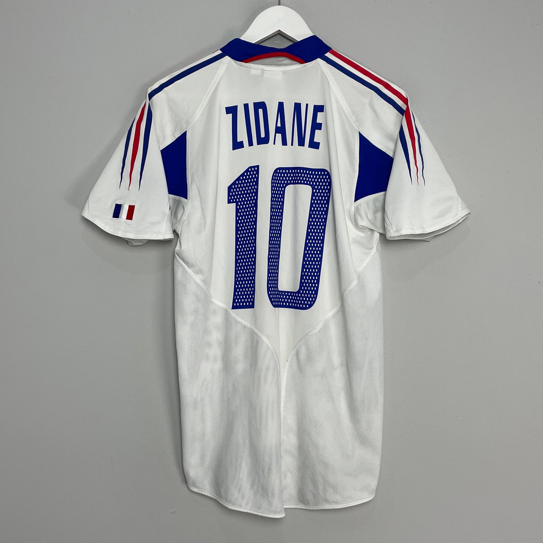 Shop 2004/06 FRANCE ZIDANE #10 AWAY SHIRT (S) ADIDAS, classic football shirts, vintage football shirts & retro soccer jerseys at Cult Kits