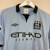 Shop 2012/13 MANCHESTER CITY YAYA TOURE #42 *BNWT* C/L HOME SHIRT (L) UMBRO, classic football shirts, vintage football shirts & retro soccer jerseys at Cult Kits