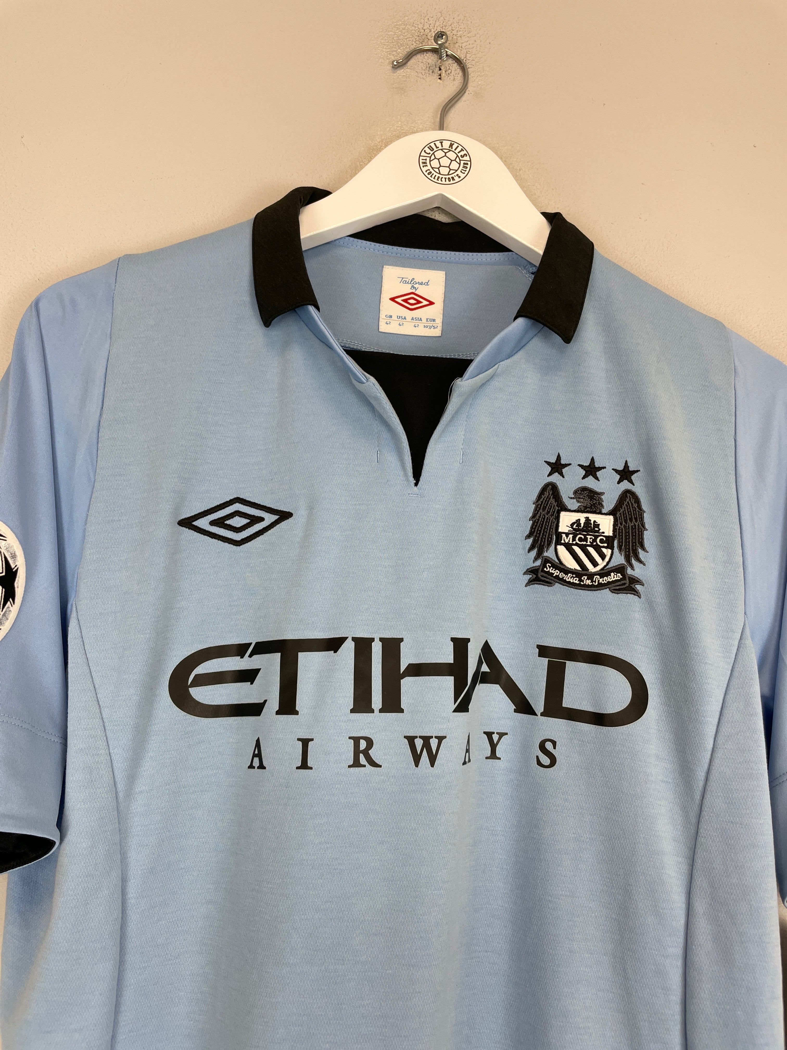 Shop 2012/13 MANCHESTER CITY YAYA TOURE #42 *BNWT* C/L HOME SHIRT (L) UMBRO, classic football shirts, vintage football shirts & retro soccer jerseys at Cult Kits