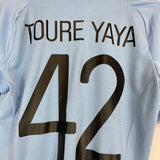 Shop 2012/13 MANCHESTER CITY YAYA TOURE #42 *BNWT* C/L HOME SHIRT (L) UMBRO, classic football shirts, vintage football shirts & retro soccer jerseys at Cult Kits