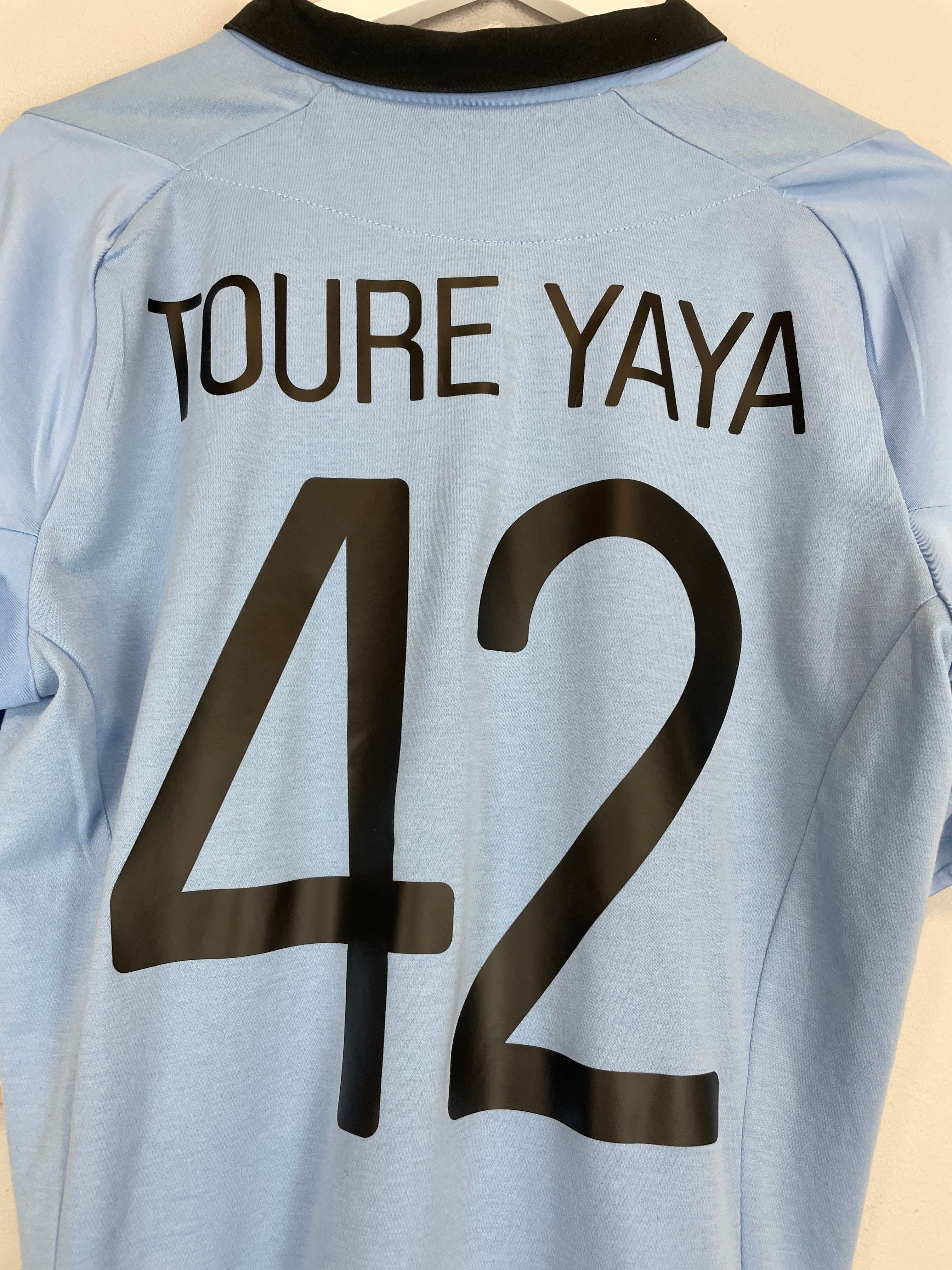 Shop 2012/13 MANCHESTER CITY YAYA TOURE #42 *BNWT* C/L HOME SHIRT (L) UMBRO, classic football shirts, vintage football shirts & retro soccer jerseys at Cult Kits