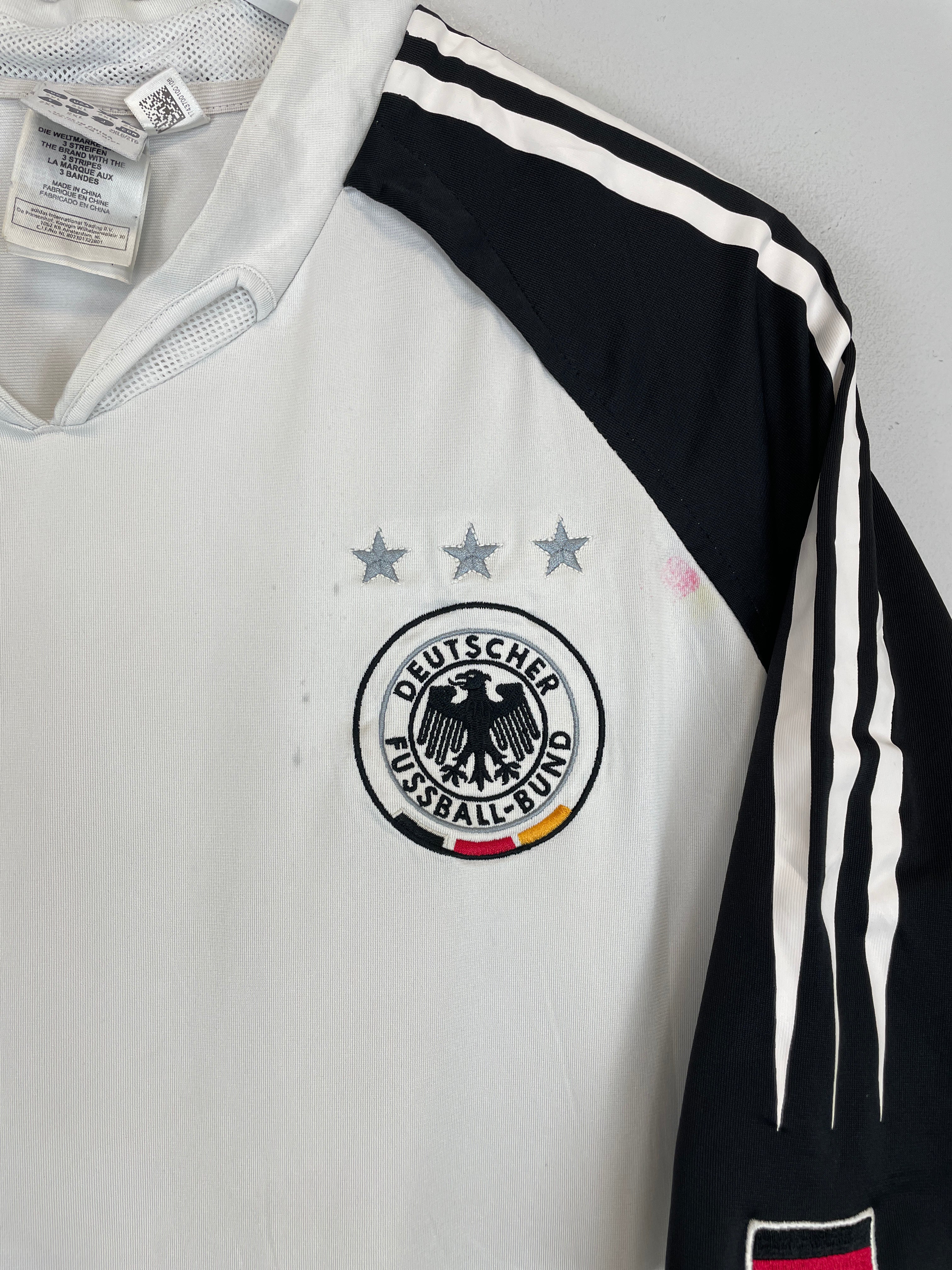 Shop 2004/05 GERMANY HOME SHIRT (XXL) ADIDAS, classic football shirts, vintage football shirts & retro soccer jerseys at Cult Kits