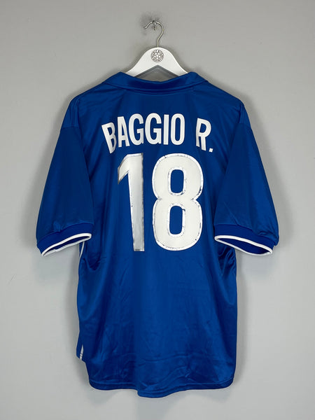 1998/99 ITALY R.BAGGIO #18 HOME SHIRT (XL) NIKE – Cult Kits