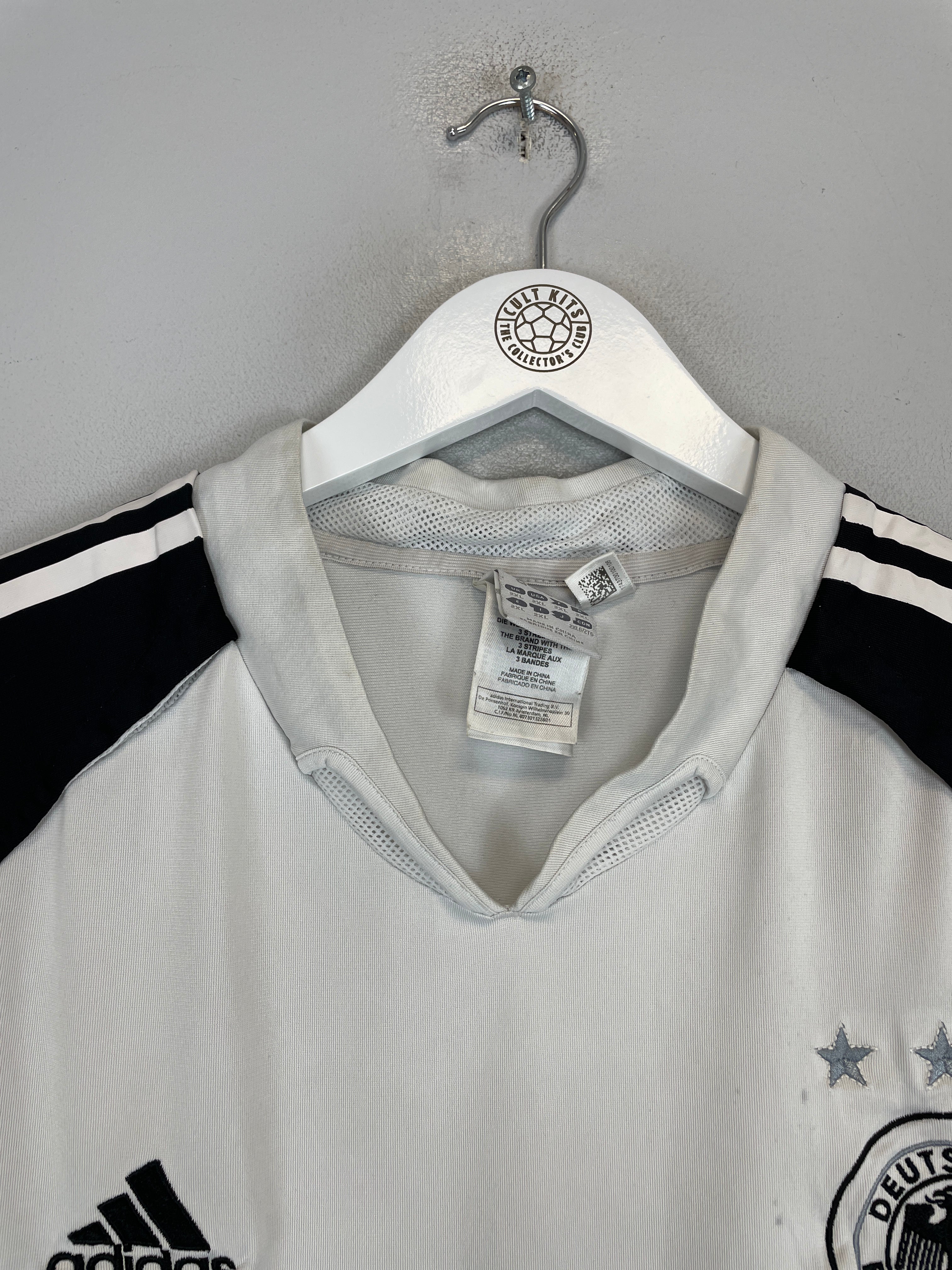 Shop 2004/05 GERMANY HOME SHIRT (XXL) ADIDAS, classic football shirts, vintage football shirts & retro soccer jerseys at Cult Kits
