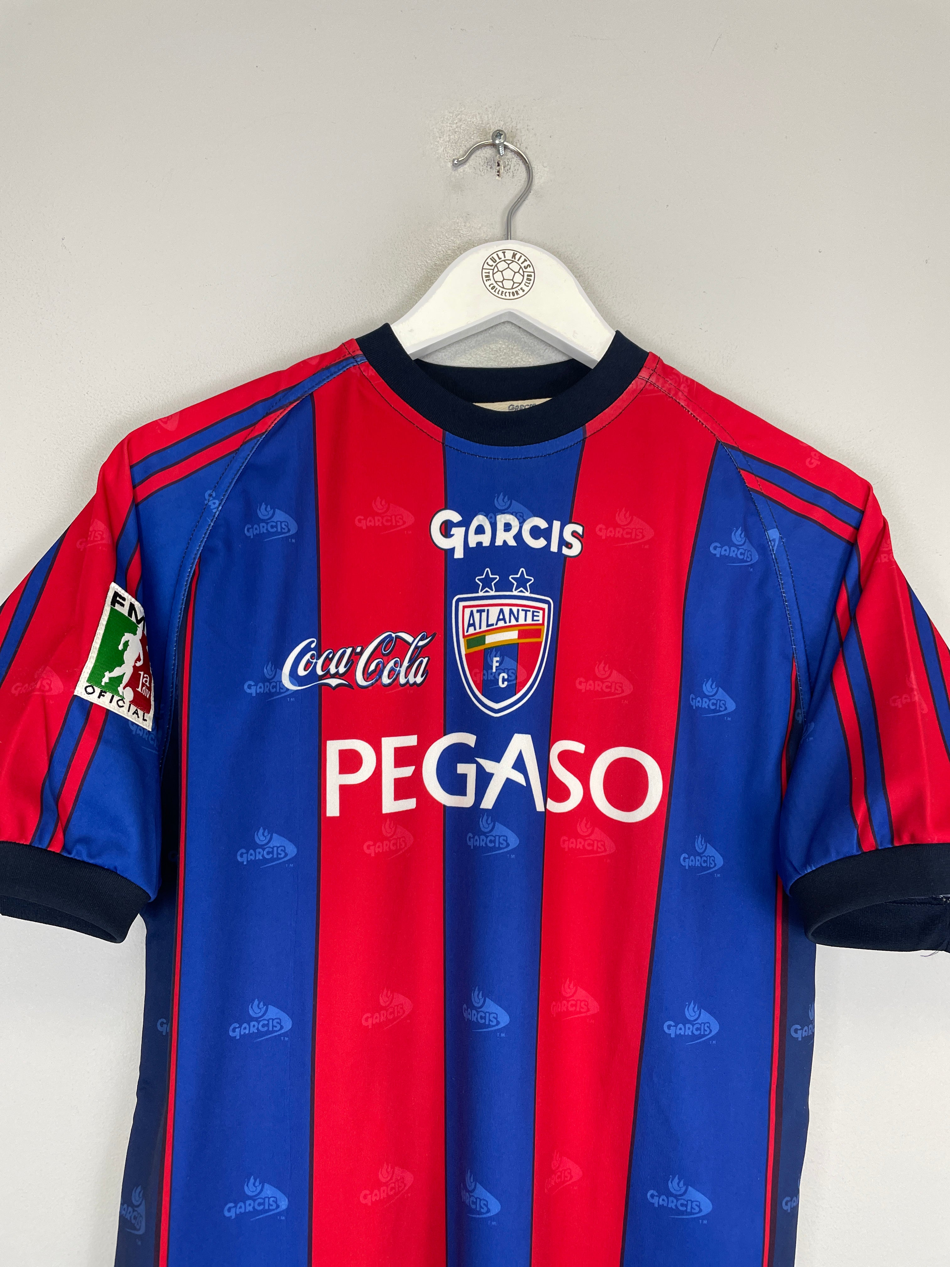 Shop 2003/04 ATLANTE HOME SHIRT (XL) GARCIS, classic football shirts, vintage football shirts & retro soccer jerseys at Cult Kits