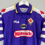 Shop 1998/99 FIORENTINA PROTOTYPE HOME SHIRT (L) FILA, classic football shirts, vintage football shirts & retro soccer jerseys at Cult Kits