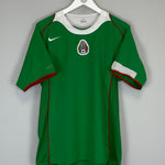Shop 2004/06 MEXICO HOME SHIRT (L) NIKE, classic football shirts, vintage football shirts & retro soccer jerseys at Cult Kits