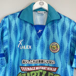 Shop 1998/99 NINJA TURTLES X JAPANESE MOVIE MASHUP #7 SHIRT (L) GALEX, classic football shirts, vintage football shirts & retro soccer jerseys at Cult Kits