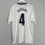 2013/14 ENGLAND GERRARD #4 *150 YEAR* HOME SHIRT (XL) NIKE