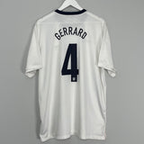 2013/14 ENGLAND GERRARD #4 *150 YEAR* HOME SHIRT (XL) NIKE