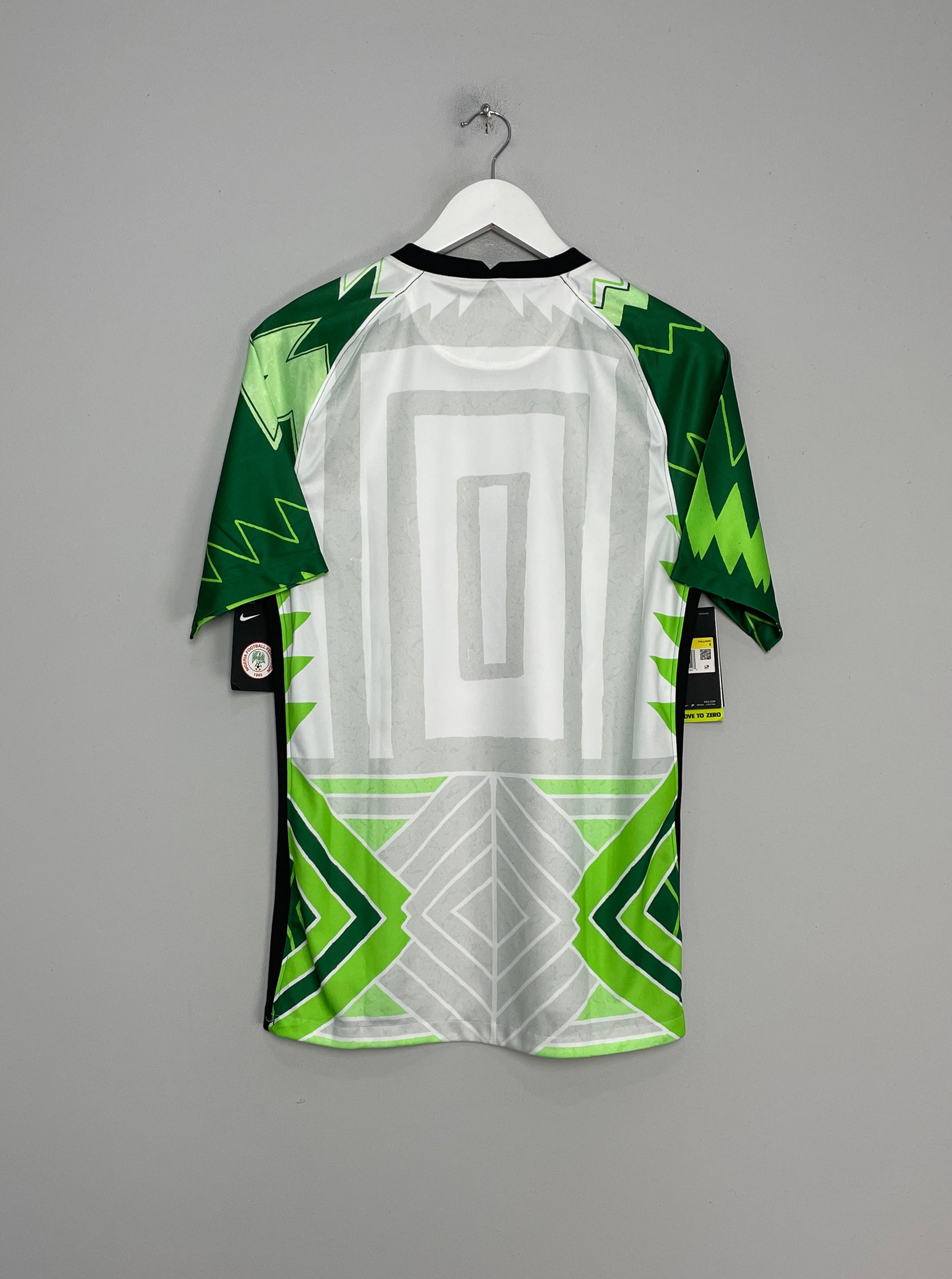 Shop 2020/21 NIGERIA *BNWT* HOME SHIRT (S) NIKE, classic football shirts, vintage football shirts & retro soccer jerseys at Cult Kits