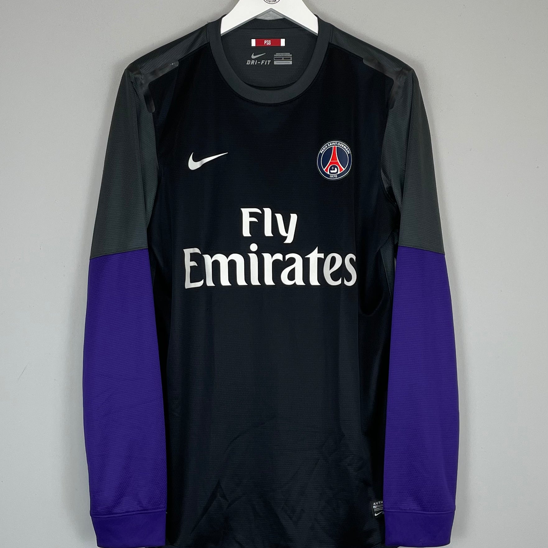 Shop 2012/13 PSG *PLAYER ISSUE* GK SHIRT (L) NIKE, classic football shirts, vintage football shirts & retro soccer jerseys at Cult Kits