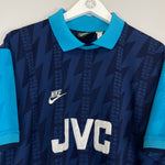 Shop 1995/96 ARSENAL #17 AWAY SHIRT (L) NIKE, classic football shirts, vintage football shirts & retro soccer jerseys at Cult Kits