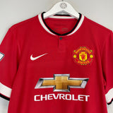 Shop 2014/15 MANCHESTER UNITED V.PERSIE #20 HOME SHIRT (L) NIKE, classic football shirts, vintage football shirts & retro soccer jerseys at Cult Kits