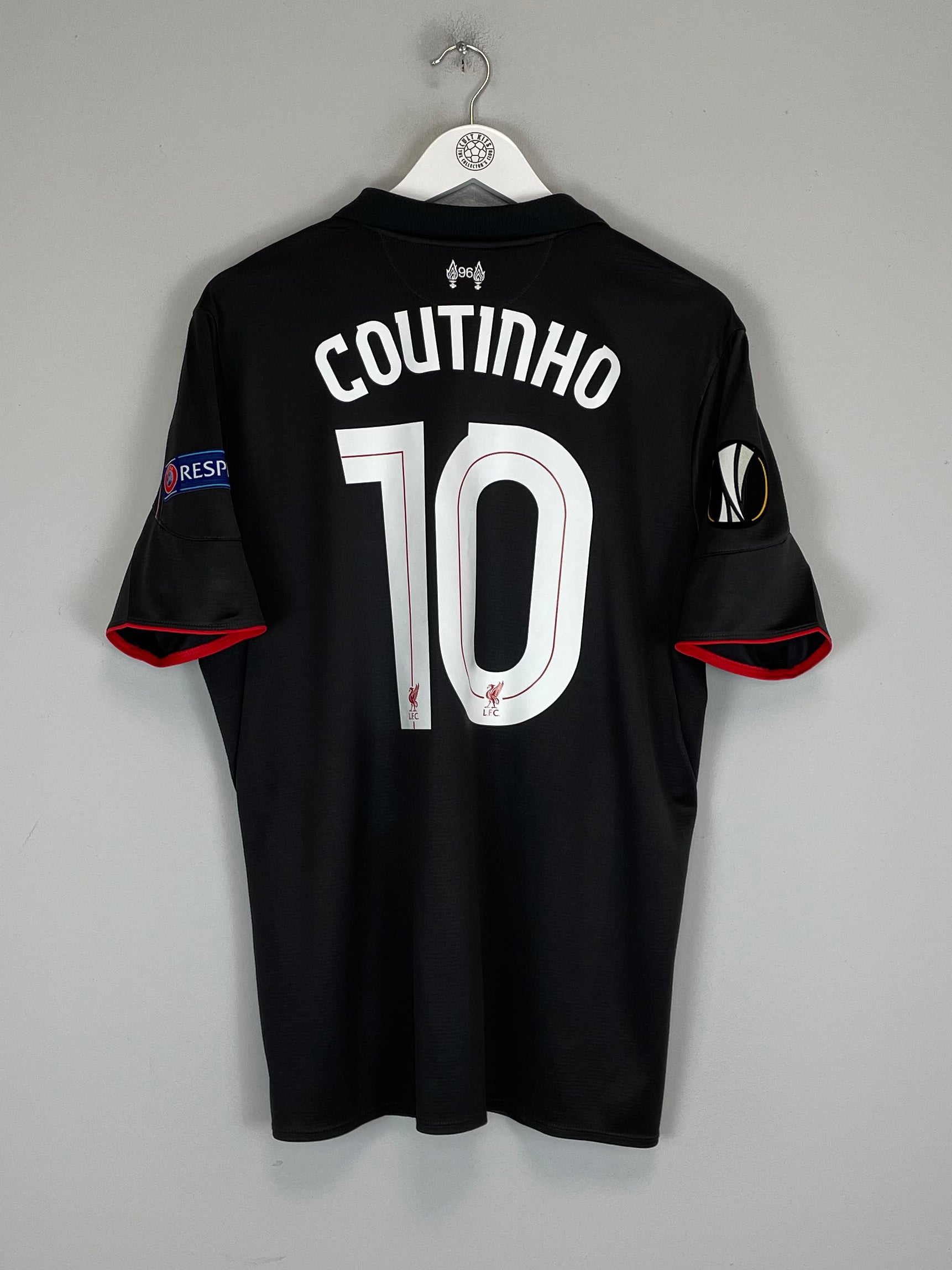 Shop 2015/16 LIVERPOOL COUTINHO #10 E/L THIRD SHIRT (L) NEW BALANCE, classic football shirts, vintage football shirts & retro soccer jerseys at Cult Kits