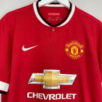 Shop 2014/15 MANCHESTER UNITED V.PERSIE #20 HOME SHIRT (L) NIKE, classic football shirts, vintage football shirts & retro soccer jerseys at Cult Kits