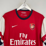 Shop 2012/13 ARSENAL HOME SHIRT (L) NIKE, classic football shirts, vintage football shirts & retro soccer jerseys at Cult Kits
