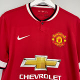 2014/15 MANCHESTER UNITED V.PERSIE #20 HOME SHIRT (M) NIKE