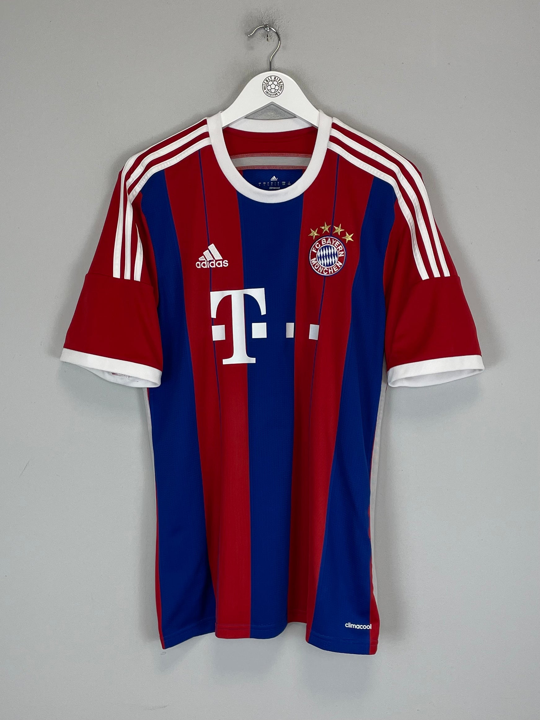 Shop 2014/15 BAYERN MUNICH ROBBEN #10 HOME SHIRT (L) ADIDAS, classic football shirts, vintage football shirts & retro soccer jerseys at Cult Kits