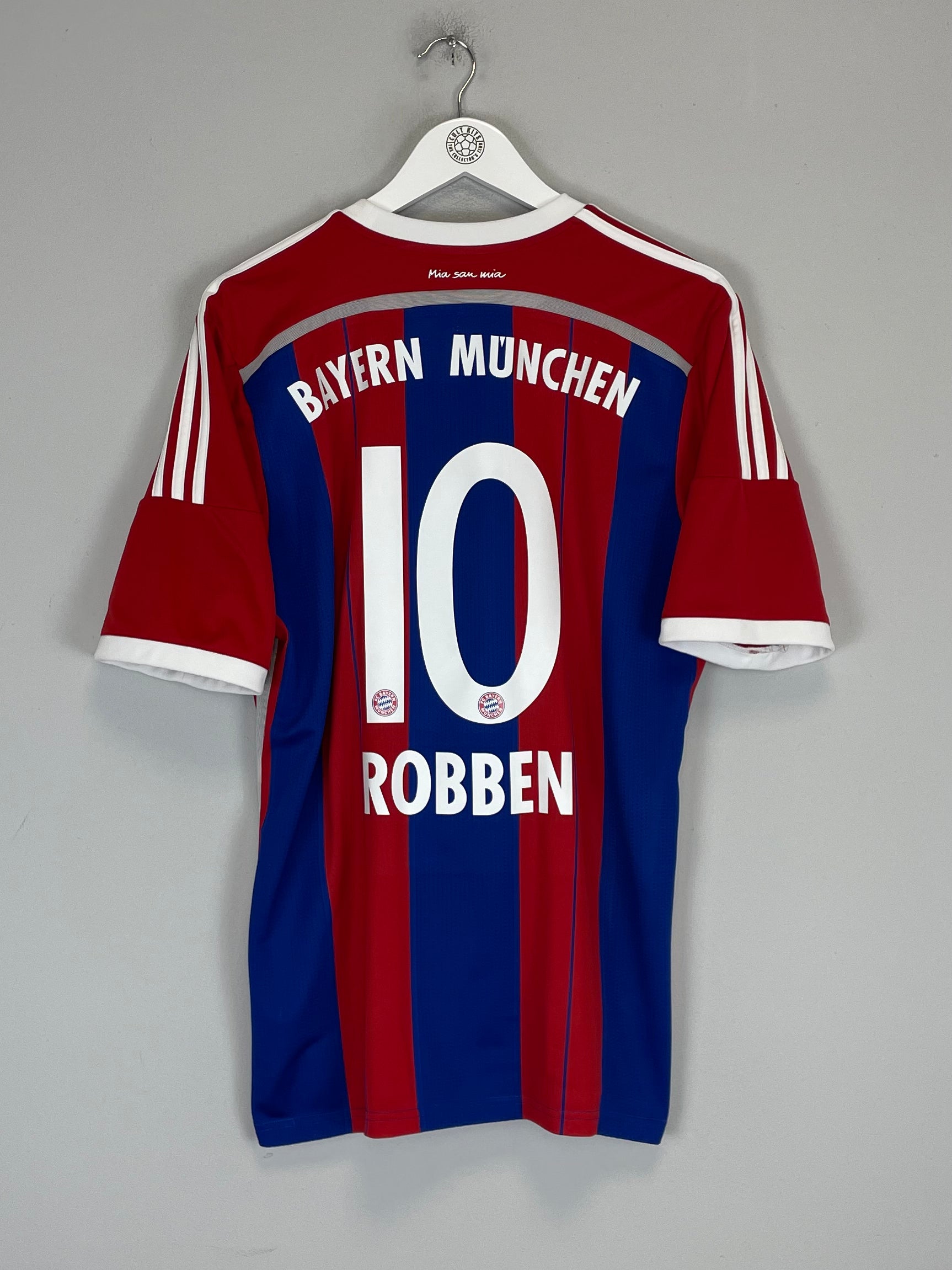 Shop 2014/15 BAYERN MUNICH ROBBEN #10 HOME SHIRT (L) ADIDAS, classic football shirts, vintage football shirts & retro soccer jerseys at Cult Kits