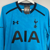 2013/14 TOTTENHAM ERIKSEN #23 *BNWT* L/S AWAY SHIRT (L) UNDER ARMOUR