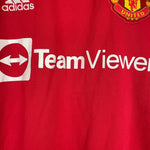 Shop 2021/22 MANCHESTER UNITED HOME SHIRT (M) ADIDAS, classic football shirts, vintage football shirts & retro soccer jerseys at Cult Kits
