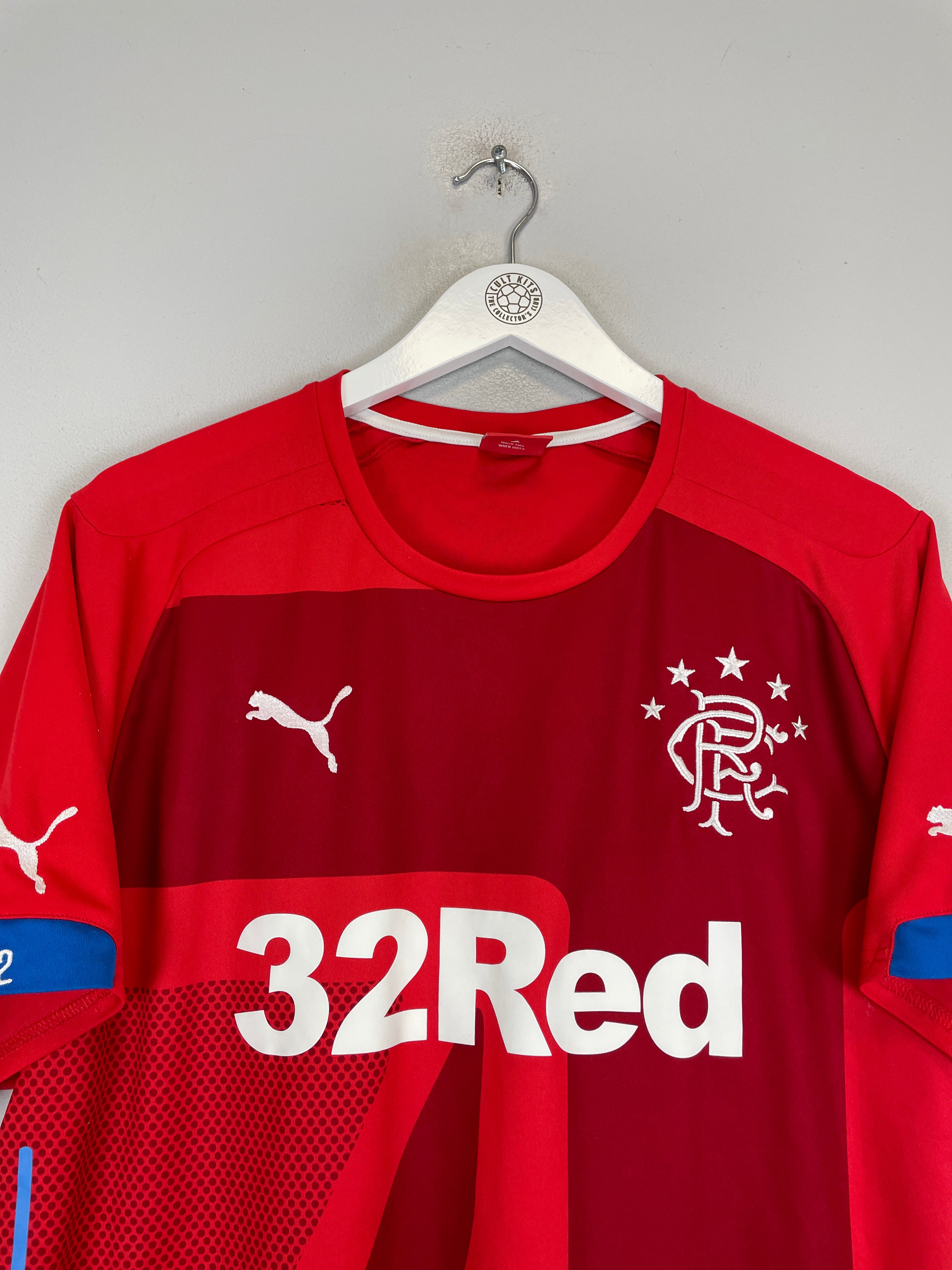 Shop 2014/15 RANGERS THIRD SHIRT (XL) PUMA, classic football shirts, vintage football shirts & retro soccer jerseys at Cult Kits