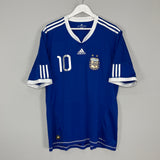 2010/11 ARGENTINA MESSI #10 AWAY SHIRT (XL) ADIDAS