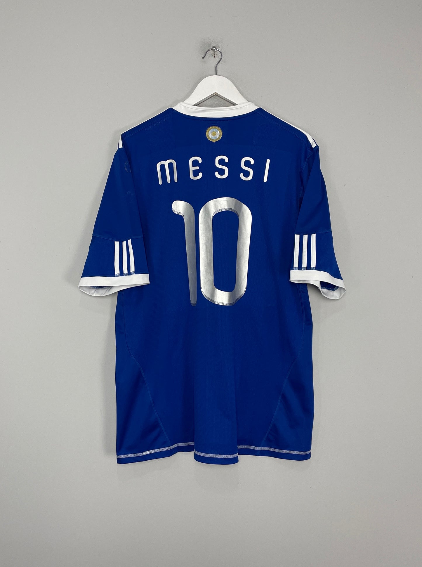 2010/11 ARGENTINA MESSI #10 AWAY SHIRT (XL) ADIDAS