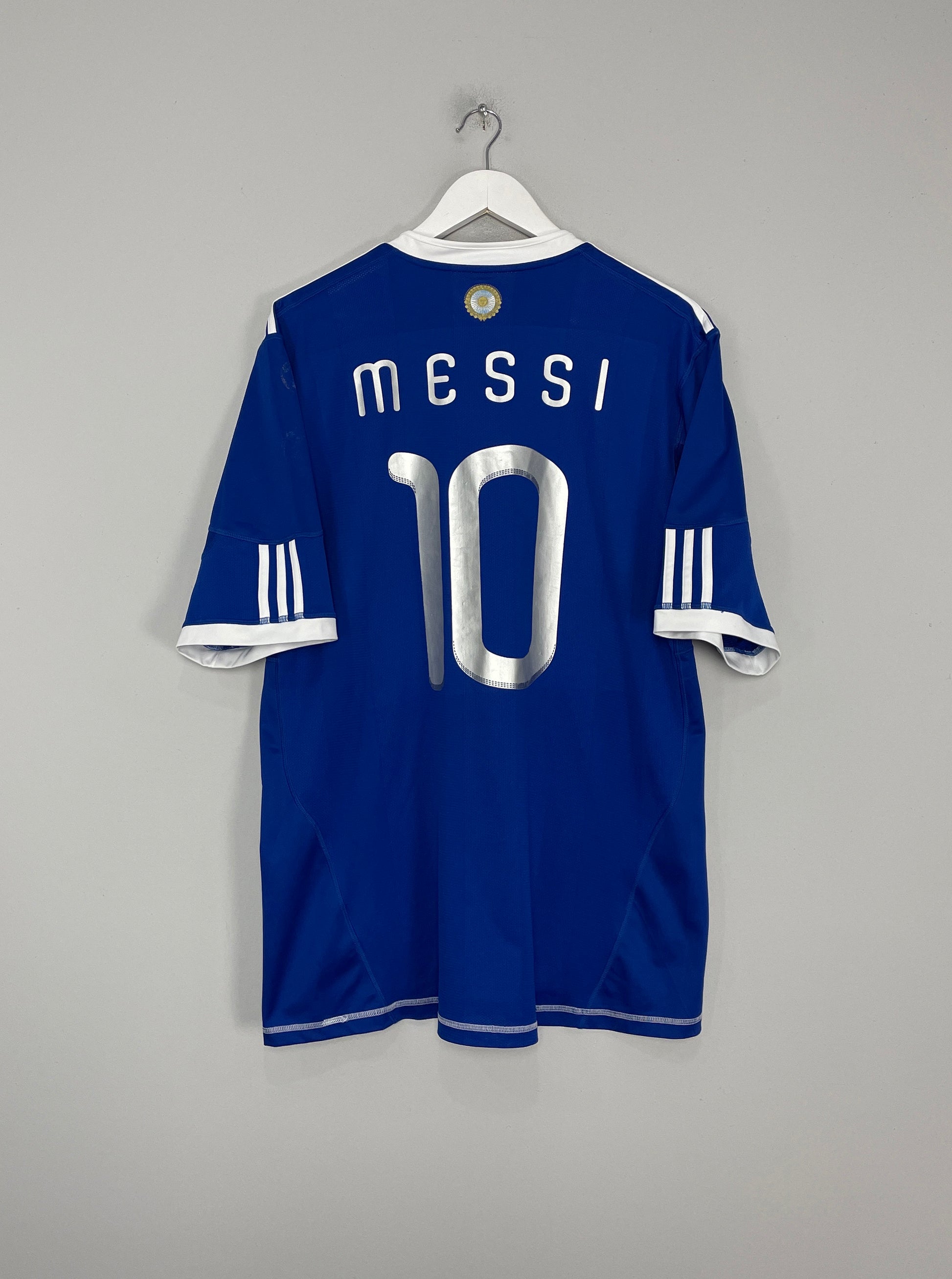 2010/11 ARGENTINA MESSI #10 AWAY SHIRT (XL) ADIDAS