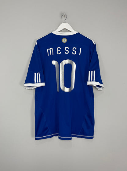 2010/11 ARGENTINA MESSI #10 AWAY SHIRT (XL) ADIDAS
