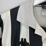 Shop 1998/99 JUVENTUS HOME SHIRT (L) KAPPA, classic football shirts, vintage football shirts & retro soccer jerseys at Cult Kits