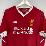 Shop 2017/18 LIVERPOOL MANE #19 *125 YEAR* HOME SHIRT (L) NEW BALANCE, classic football shirts, vintage football shirts & retro soccer jerseys at Cult Kits