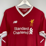 Shop 2017/18 LIVERPOOL MANE #19 *125 YEAR* HOME SHIRT (L) NEW BALANCE, classic football shirts, vintage football shirts & retro soccer jerseys at Cult Kits