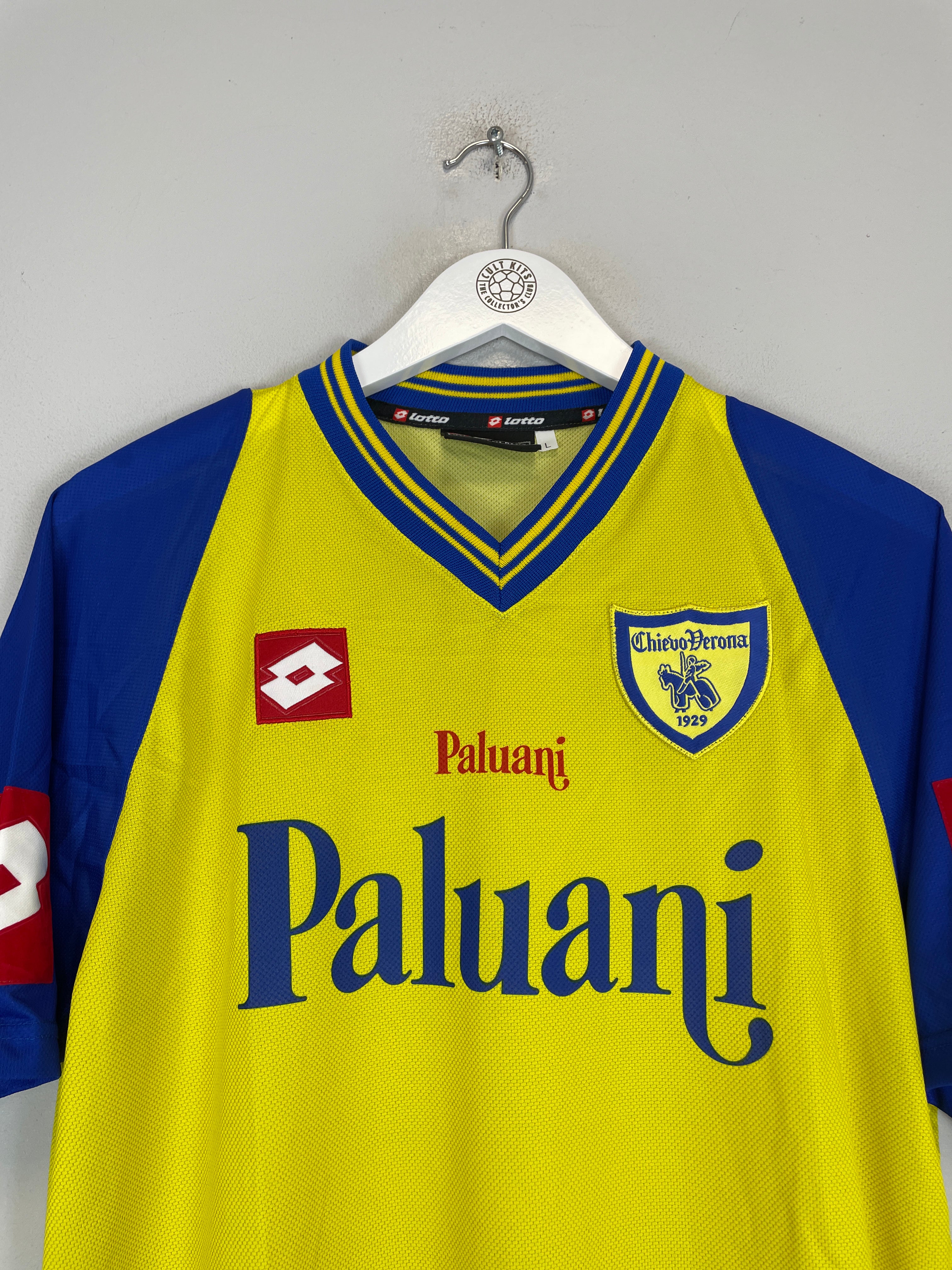 Shop 2003/04 CHIEVO VERONA *BNWT* THIRD SHIRT (L) LOTTO, classic football shirts, vintage football shirts & retro soccer jerseys at Cult Kits