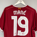 Shop 2017/18 LIVERPOOL MANE #19 *125 YEAR* HOME SHIRT (L) NEW BALANCE, classic football shirts, vintage football shirts & retro soccer jerseys at Cult Kits
