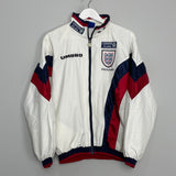 Shop 1998/00 ENGLAND TRACK JACKET (S) UMBRO, classic football shirts, vintage football shirts & retro soccer jerseys at Cult Kits