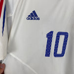 Shop 2004/06 FRANCE ZIDANE #10 AWAY SHIRT (L) ADIDAS, classic football shirts, vintage football shirts & retro soccer jerseys at Cult Kits