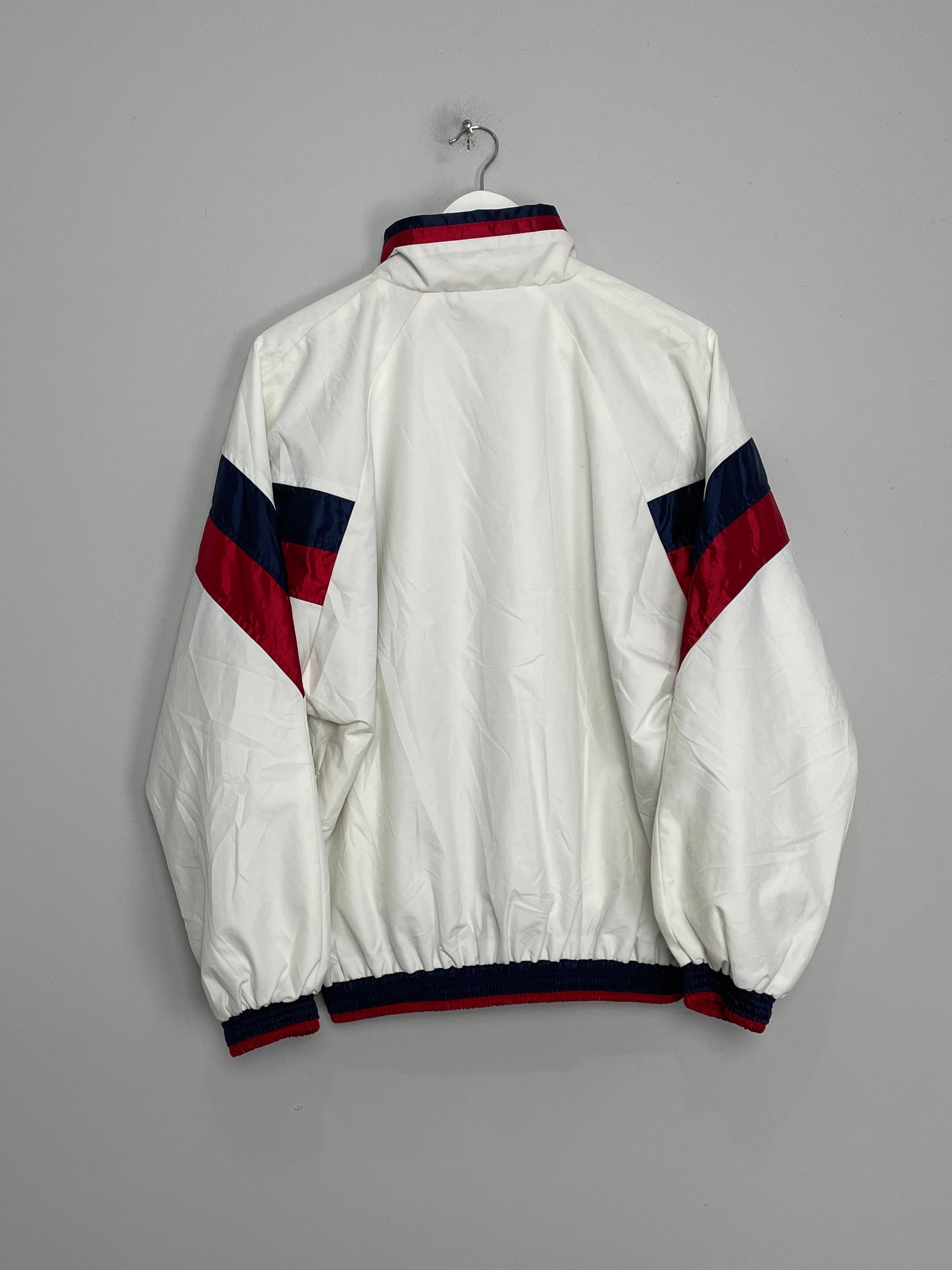 Shop 1998/00 ENGLAND TRACK JACKET (S) UMBRO, classic football shirts, vintage football shirts & retro soccer jerseys at Cult Kits