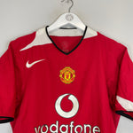 Shop 2004/05 MANCHESTER UNITED RONALDO #7 HOME SHIRT (S) NIKE, classic football shirts, vintage football shirts & retro soccer jerseys at Cult Kits