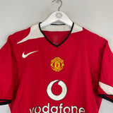 Shop 2004/05 MANCHESTER UNITED RONALDO #7 HOME SHIRT (S) NIKE, classic football shirts, vintage football shirts & retro soccer jerseys at Cult Kits